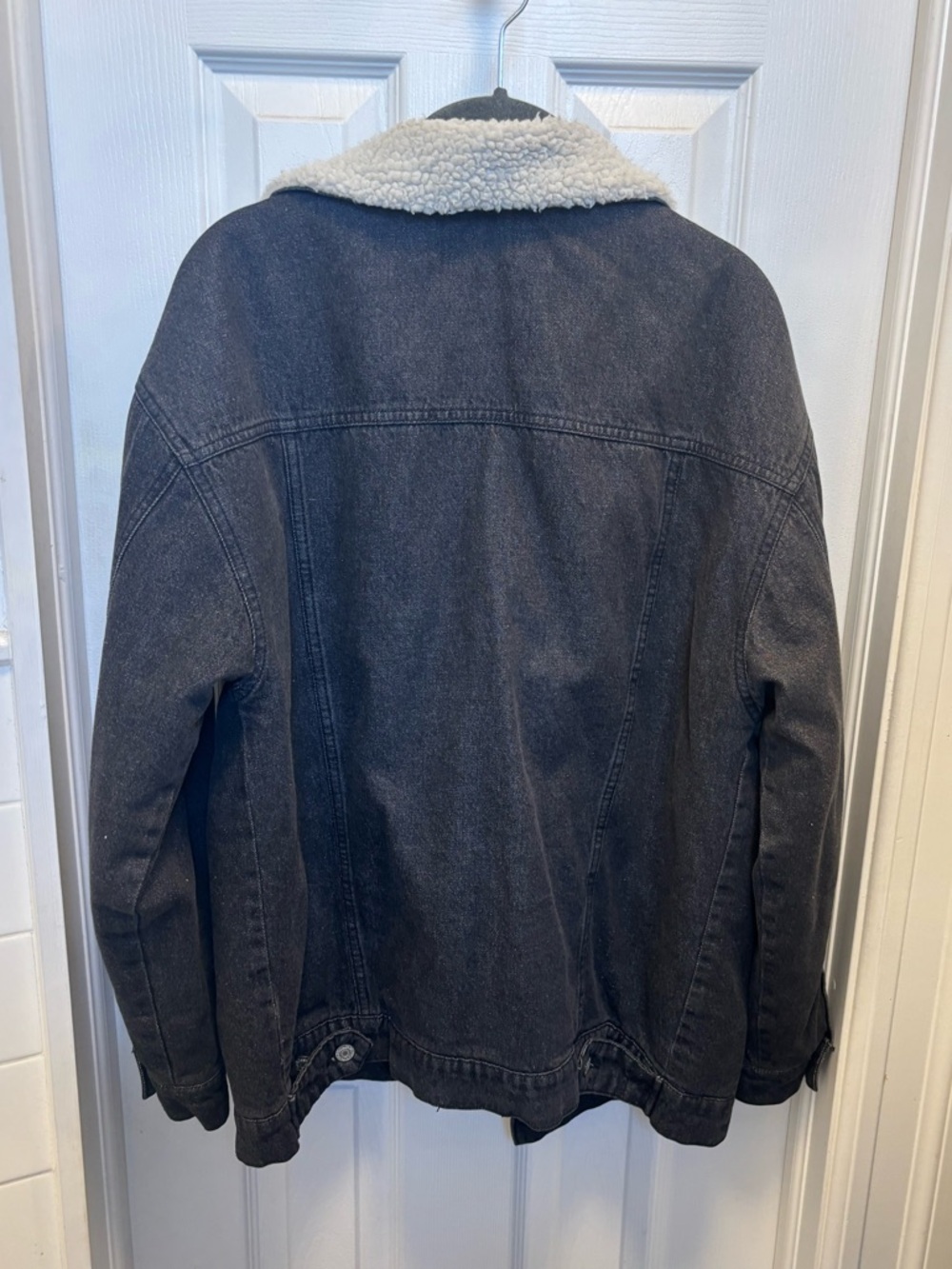 Dickey’s Black Denim Sherpa Jacket - Picture 4 of 4